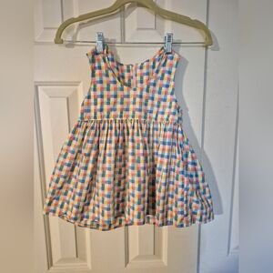 🌼$5 Checkered Toddler Dress